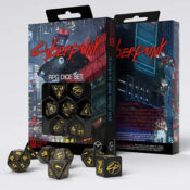 Cyberpunk Red Dice Set Wet Work