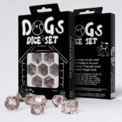 Dogs Dice Set: Bubbles