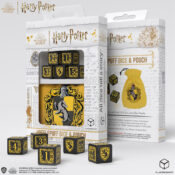 Harry Potter Hufflepuff Dice & Pouch