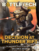 BattleTech Decision at Thunder Rift Collector Leatherbound Novel or Premium Hardback Novel