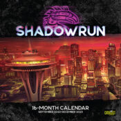 Shadowrun 16-Month Calendar Game Maps