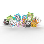 Cats vs. Cucumbers: Killer Kitten Meeples • BBO901
