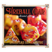 Fireball Char Scented Dice • WOE0504