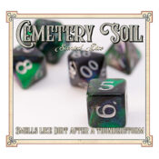 Cemetery Soil Scented Dice • WOE0605
