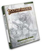 Pathfinder RPG, 2e: Monster Core Remastered, Sketch Cover