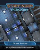 Starfinder Flip-Mat: Grav Trains