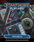 Starfinder Flip-Mat: Metropolis • PZO7334