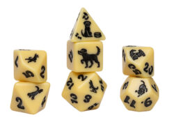 7-Die Set Animals- Golden Pup
