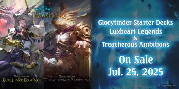 Shadowverse Evolve: Luxheart Legends or Treacherous Ambitions Gloryfinder Starter Deck