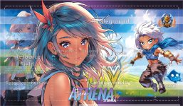 Athena Stormkal Gridded Playmat • SMG7001