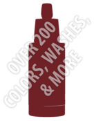 Warpaint Fanatic: Acrylics sample bottle silhouette