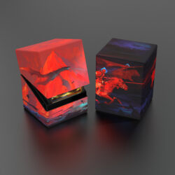 Deck Case: Boulder 100+ Standard Size Return to Earth 2-Pack- Dominik Mayer Crowned with Fire, sample render 2