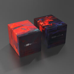 Deck Case: Boulder 100+ Standard Size Return to Earth 2-Pack- Dominik Mayer Crowned with Fire, sample render 3