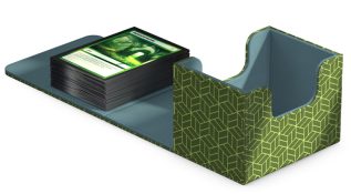 Deck Case: Sidewinder 100+ Shogun’s Journey- Part 2: Ajiro (Green / Light Blue), open