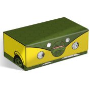 Squaroes: Teenage Mutant Ninja Turtles- Wave I- Collectors Case “Turtle Van," closed