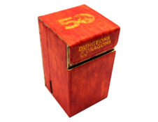 50th Anniversary Dice Tower for Dungeons & Dragons, angled front