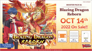 Cardfight!! Vanguard OverDress: Blazing Dragon Reborn Sneak Preview Kit