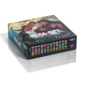 Squidmar Color Set: Mega Set (48 acrylics, 7 metallics, 5 fluos, 12 inks + 5 Minis + 1 Brush), 18 ml