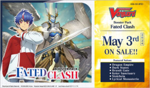 Cardfight Vanguard Divinez: Fated Clash Booster Display