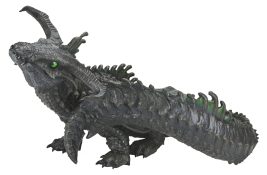 D&D Replicas of the Realms: Black Dragon Wyrmling Foam Figure (+Freight)