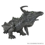 Black Dragon Wyrmling Foam Figure, angle 2