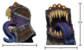 D&D Replicas of the Realms: Mimic Chest Life-Sized Figure sizing